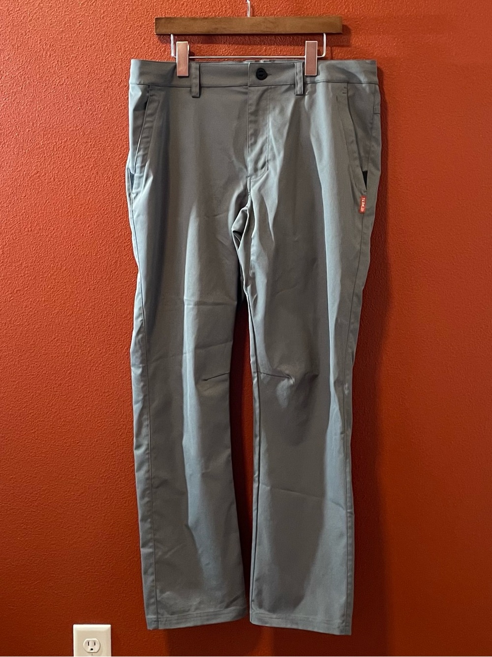 Ketl Men’s Mountaineering Tomfoolery Travel Gray Straight Fit‎ Hiking Pants